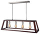 Woodbridge Lighting Walden Wood Island Fixture, STN