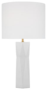 Visual Comfort Studio DJT1061GW1 1-Light Table Lamp, Fernwood