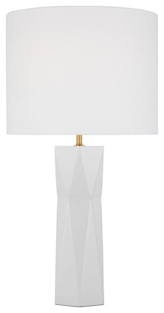 Visual Comfort Studio DJT1061GW1 1-Light Table Lamp, Fernwood