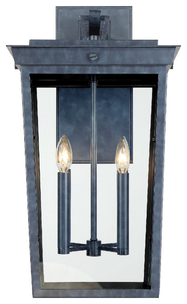 Belmont 4 Light Graphite Outdoor Wall Mount