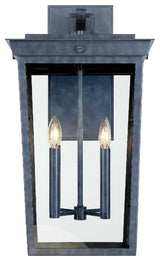 Belmont 4 Light Graphite Outdoor Wall Mount