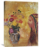 "Profile of a Woman" Artwork, 22" x 30"