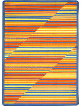 Kid Essentials Rug, Rhythm, Sunset, 5'4"x7'8"