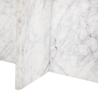 Verona End Table, White