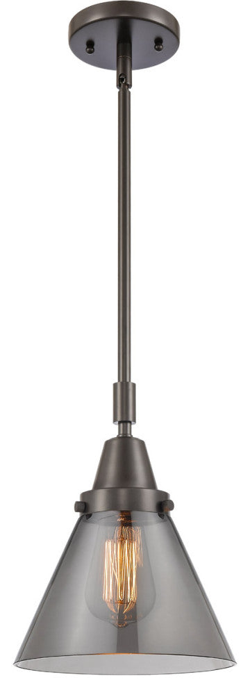 Innovations Lighting 447-1S-OB-G43-L Cone 1 Light 12" Mini Pendant