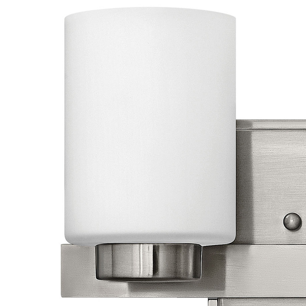 Hinkley Miley Small Two Light Vanity, Brushed Nickel