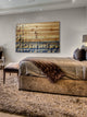 "Drifting on the Water" Print on Natural Pine Wood, 36"x24"