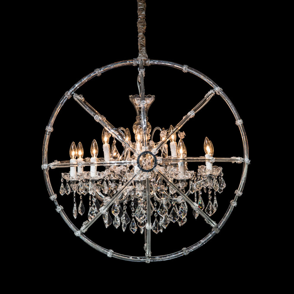 Pena 15-Light Crystal Chandelier