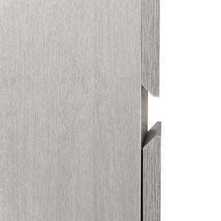Techni Mobili Rolling 2-Drawer Vertical Filing Cabinet, Gray