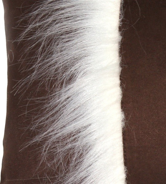 Pillow Decor - Chino Microsuede Chocolate Brown Throw Pillow 16x20