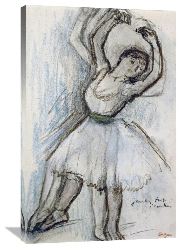 "Study of a Dancer" Artwork, 26.2" x 40"