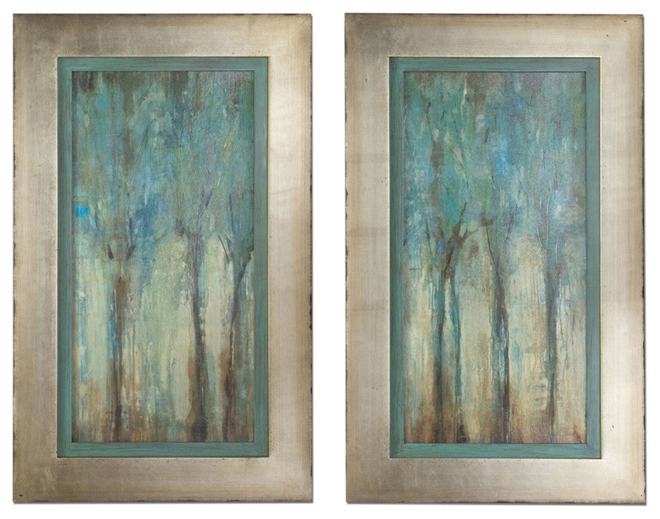 Whispering Wind Framed Art, Set of 2
