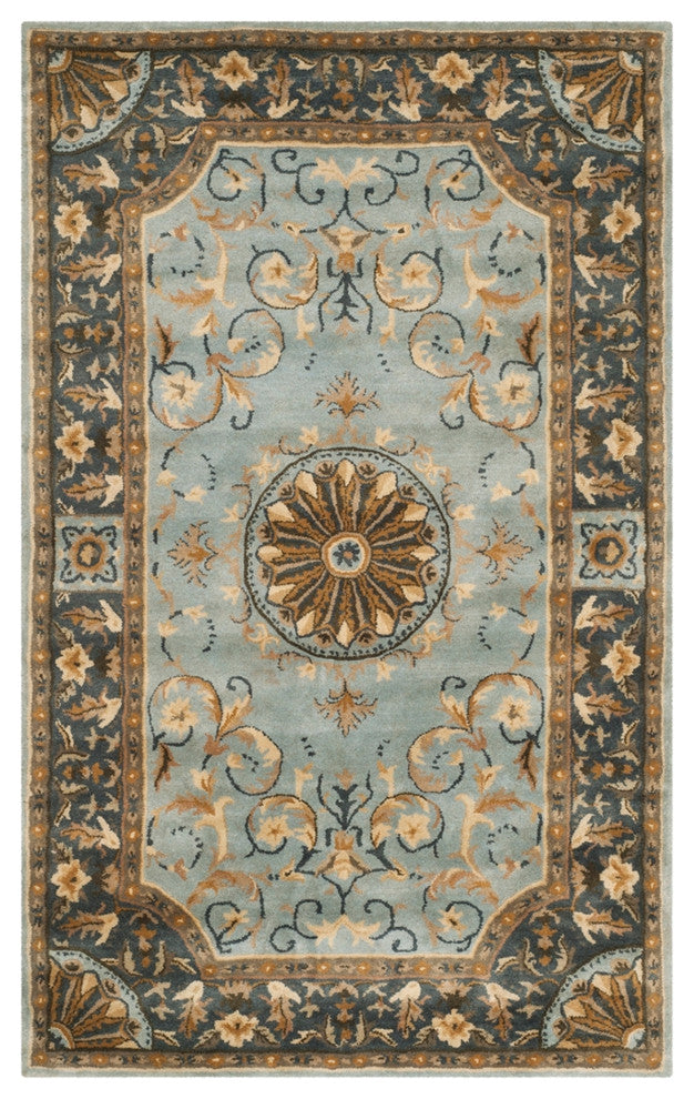 Safavieh Empire Area Rug, EM459, Blue, 2'x3'