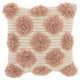 Mina Victory GC575 Throw Pillow, Blush, 18"X18"