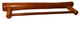 Teak Log Towel Rack, 24"L x 2"H x 6"D