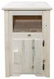 Homestead End Table with Door, Right Hinged, Ready to Finish