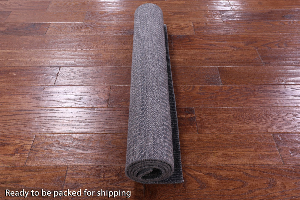 Savannah Grass Hand Knotted Wool and Silk Rug 3' 0" X 5' 2" Q11525