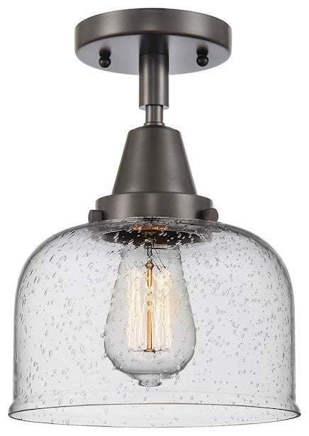INNOVATIONS LIGHTING 447-1C-OB-G74-LED Large Bell Flush Mount