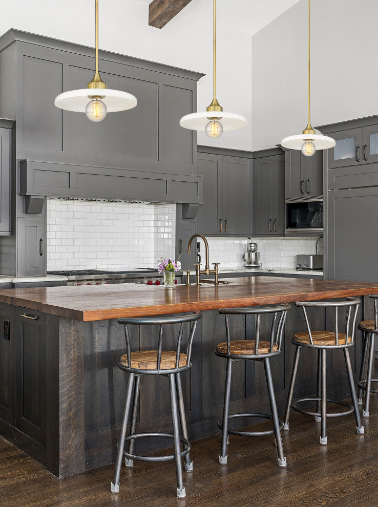 Zlite 820P14-OBR 1-Light Pendant, Gloss Opal