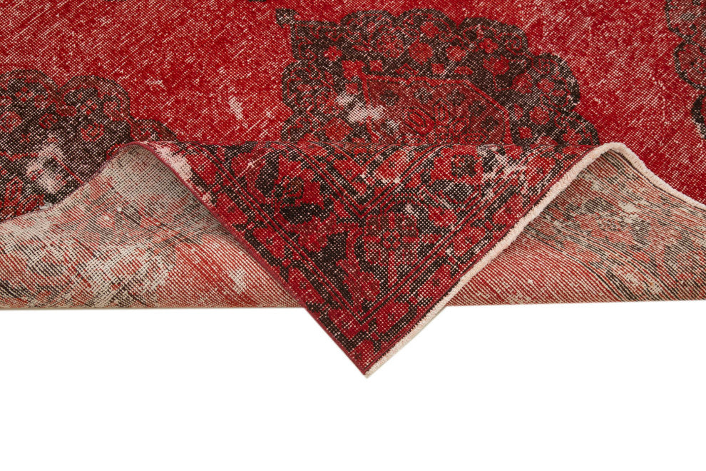 Rug N Carpet - Handmade Turkish 4' 8" x 13' 5" Unique Runner Rug