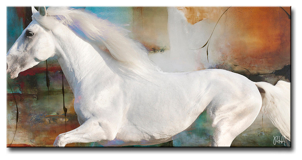 Equestrian Saddle Ink PSXVIII, 12"x24"