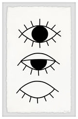 "Sleepy Eye" Framed Painting Print, 8x12