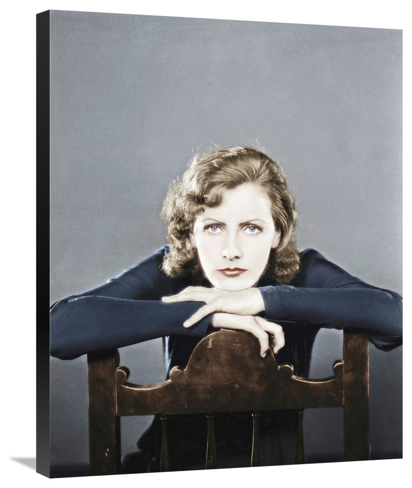 "Greta Garbo" Stretched Canvas Giclee by Hollywood Photo Archive, 24"x30"