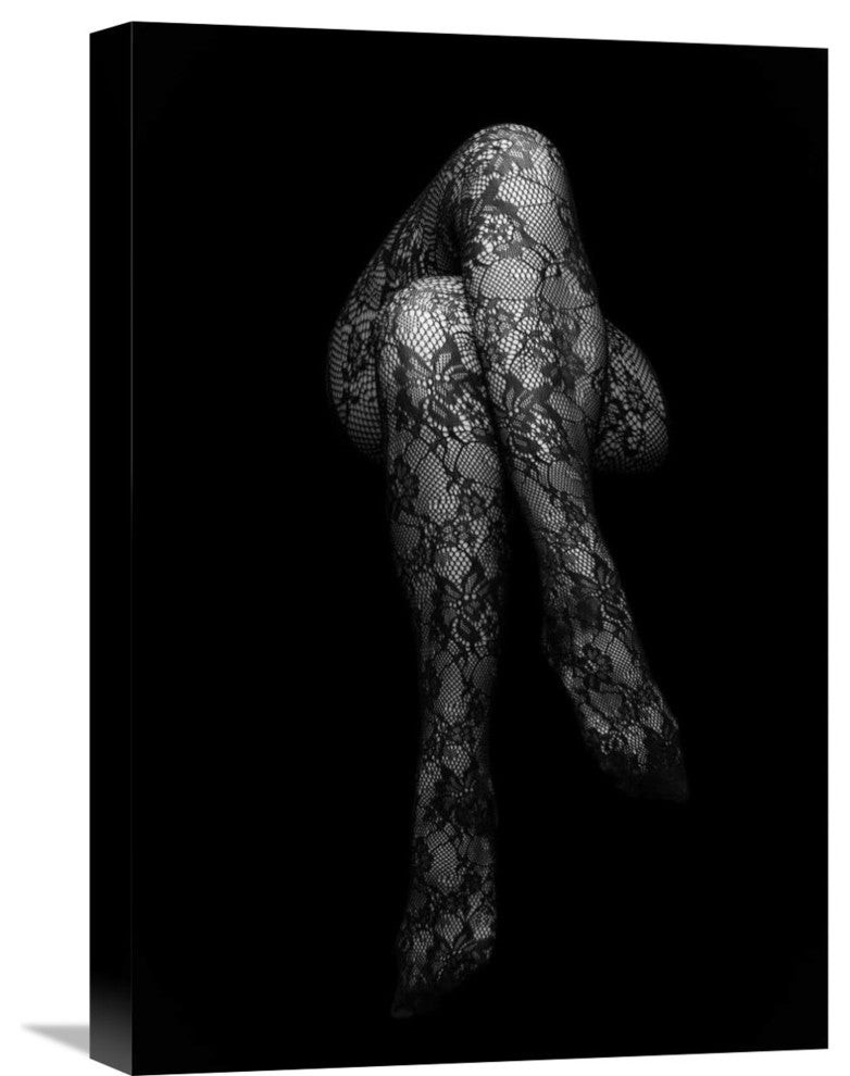 "Stockings" Stretched Canvas Giclee by Nandor Laszlo, 15x22"
