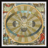 "Zodiac Sphere" Framed Painting Print, 24x24