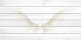 "White Wings" Framed Painting Print, 36"x24"