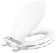 Kohler K-4732-RL Transitions Elongated Closed-Front Toilet Seat - White