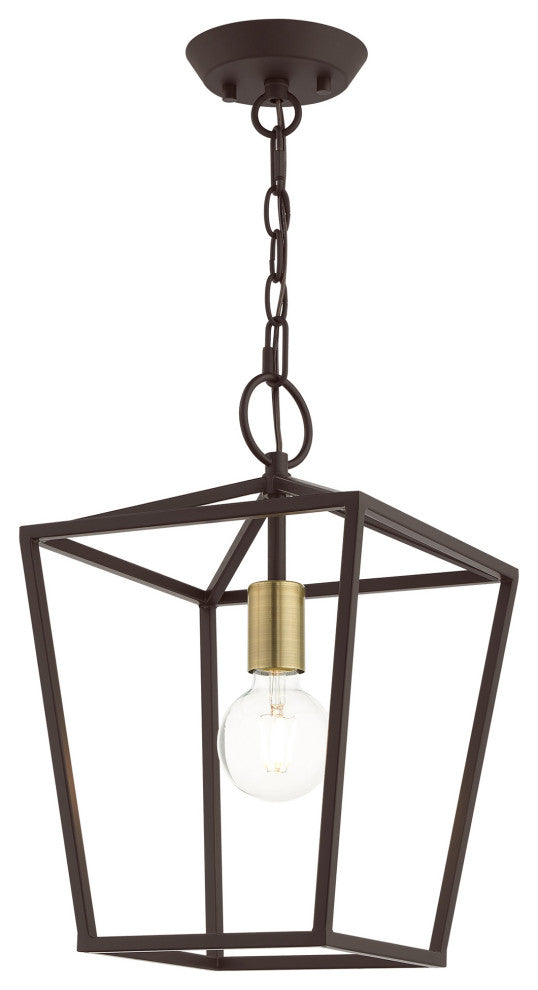 Devone 1 Light Bronze Lantern