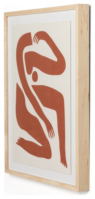 Teracotta Body Abstract, Roseanne Kenny