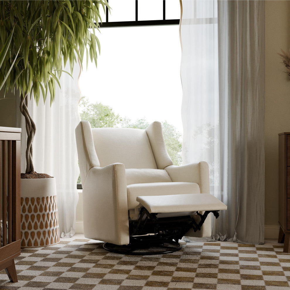 Kiwi Electronic Recliner and Swivel Glider With USB port, Performance Beach Eco-Weave