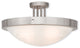 Livex 73957-91 4-Light Brushed Nickel Ceiling Mount, Brushed Nickel