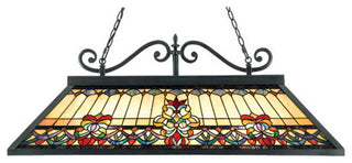 Belle Fleur 3-Light Island Light, Vintage Bronze