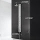 Dilana 67" H x 6" W 6-Jet Shower Panel with Round Shower Head in Stainless Steel