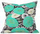 Marta Barragan Camarasa Galaxy of Flowers Throw Pillow, 16"x16"