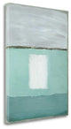 "Azure Blue II" By Caroline Gold, Giclee Print on Gallery Wrap Canvas