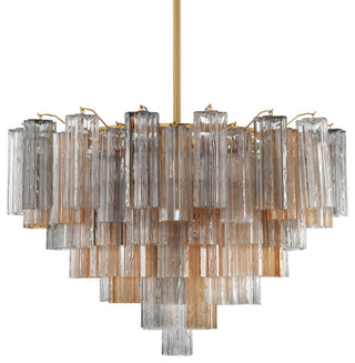 Crystorama Lighting Group ADD-316-AU Addis 16 Light 32"W - Aged Brass