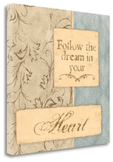 "Follow The Dream" By Piper Ballantyne, Giclee Print on Gallery Wrap Canvas