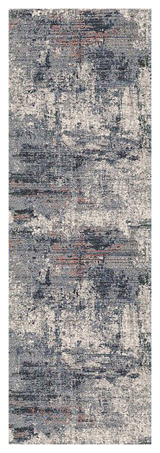 Vermont Allaine Runner, Gray, 2'7" x 8', Abstract