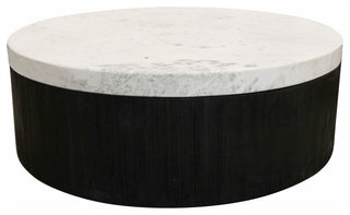 Jameson Marble-Top Cocktail Table
