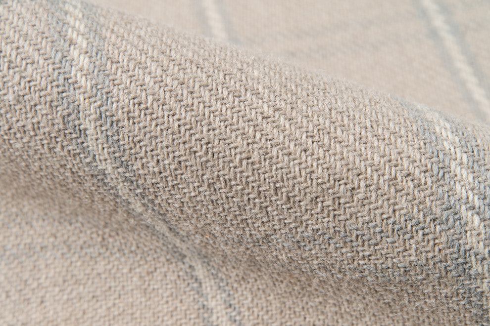 Erin Gates by Momeni Marlborough Dover Hand Woven Wool Area Rug, Beige, 8'x10'