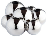 Bubbles Vase, Chrome