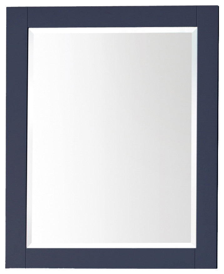 Avanity 24" Mirror Cabinet, Navy Blue