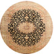 Ahgly Company Indoor Round Traditional Area Rugs, 3' Round