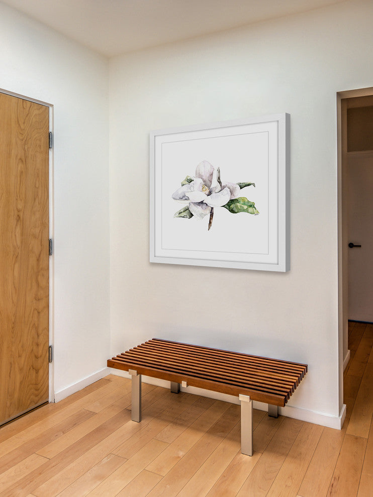 "Magnolia 4" Framed Print by Rachel Byler