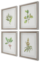 Uttermost 41461 Wildflower Study 22" x 19" Framed Floral Painting