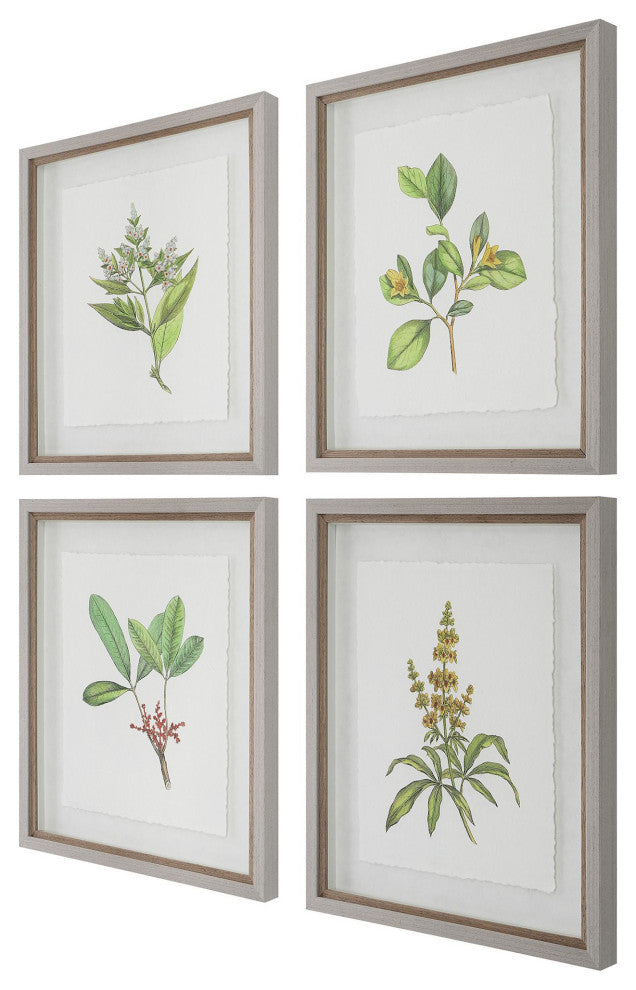 Uttermost 41461 Wildflower Study 22" x 19" Framed Floral Painting